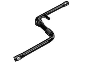 Pedivela Monobloco Preto 140mm Bike Infantil Aro 20 e 24