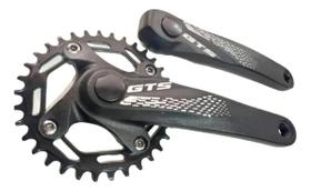 Pedivela Para Bicicleta aro 29 MTB com 34 Dentes Com Coroa Removível