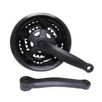 Pedivela Roda Tripla GTA Bicicleta MTB Aço 24/34/42 Dentes