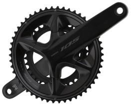 Pedivela Shimano 105 R7100 2x12 12v 52x36 172,5mm Spd Preto