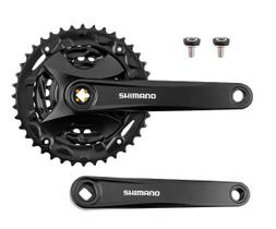 Pedivela Shimano Altus FC-MT101 40/30/22D 175mm 9V Quadrada