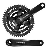 Pedivela Shimano Tourney FC-TY501 48-38-28D 170mm ponta quadrada preto 6/7/8 v Pedivela Shimano Tourney FC-TY501 48-38-28D 170mm ponta quadrada preto 6/7/8 v