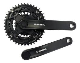 Pedivela Shimano Tourney Ty301 175mm Triplo 42/34/24 Dentes Pedivela Shimano Tourney Ty301 175mm Triplo 42/34/24 Dentes