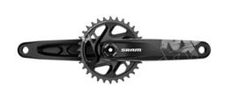 Pedivela SRAM NX Eagle DUB 12vel. 175mm Direct Mount 32T sem central e rolamento Preto