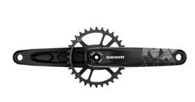 Pedivela SRAM NX Eagle DUB Boost 148 12vel. 175mm Direct Mount 32T sem central e rolamento Preto
