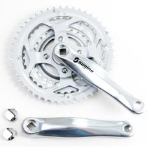 Pedivela Sugino 28-38-48d 170 mm prata polido Pedivela Sugino 28-38-48d 170 mm prata polido