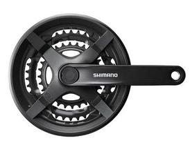 Pedivela Tourney FC-TY301 28/38/48D 170MM Ponta Quadrada 6/7/8V S/ Movimento Central - SHIMANO