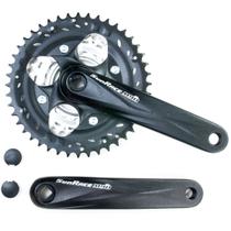 Pedivela Triplo Alumínio Sunrace M904 - 175mm (44/32/22) Pedivela Triplo Alumínio Sunrace M904 - 175mm (44/32/22)