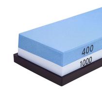 Pedra Afiador De Facas Dupla Face 400/1000 Lâminas Canivetes