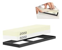 Pedra Afiar Amolador De Dupla Face Profissional Grão 2000/50 Pedra Afiar Amolador De Dupla Face Profissional Grão 2000/50