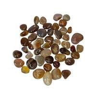 Pedra Ágata de Fogo Rolada 1 a 2 cm 250g Natural