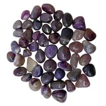 Pedra Ágata Roxa 2 A 4 Cm Rolada 1 Kg Natural