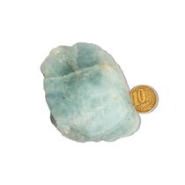 Pedra Água Marinha Bruta Natural Berilo Azul 100 a 150g 12cm Pedra Água Marinha Bruta Natural Berilo Azul 100 a 150g 12cm
