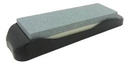 Pedra Amoladora 2 Em 1 Para Afiar Facas Base Antiaderente