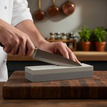 Pedra Amolar Afiar Faca Dupla Face Dinamic Proficional Pedra Amolar Afiar Faca Dupla Face Dinamic Proficional