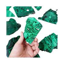Pedra Bruta De Malaquita Olhos Verdes, Cristal Natural Para Cura E Divinação, Lascas De Minerais,
