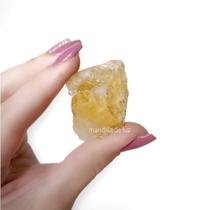 Pedra Bruta Unitária de Citrino (Ametista Queimada) Cristal G