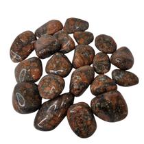 Pedra Calcita Laranja 1 A 2 Cm Rolada 250G Natural