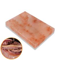 Pedra Chapa Sal Rosa Do Himalaia Culinária Churrasco 30x20cm