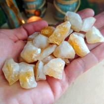 Pedra Citrino Bruto 1cm a 3cm - Sorte Prosperidade Sucesso - Cristal Natural Pedra Citrino Bruto 1cm a 3cm - Sorte Prosperidade Sucesso - Cristal Natural