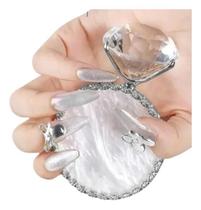 Pedra Cristal Diamante anel coroa para Foto Unhas Gel Pedraria