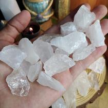 Pedra Cristal Quartzo Transparente Bruto 1cm a 5cm Proteção Abre Caminhos Cristal Natural