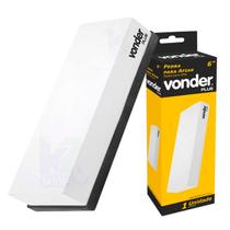 Pedra de Afiar Amolar Faca VONDER PLUS 6" G2000 Retangular 15x5x2,5cm Base Emborrachada Pedra de Afiar Amolar Faca VONDER PLUS 6" G2000 Retangular 15x5x2,5cm Base Emborrachada