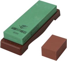 Pedra de afiar Naniwa Super Ceramic 1000 Grit com base Pedra de afiar Naniwa Super Ceramic 1000 Grit com base
