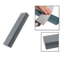 Pedra De Amolar Afiar Dupla Face Faca Tesoura 8 Polegadas