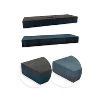 Pedra De Amolar Afiar Retangular Faca Canivete Dupla Face