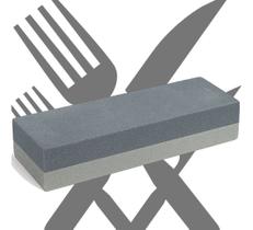 Pedra De Amolar Compacta Com Duas Faces Para Afiar Facas E Utensílios