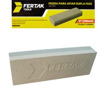 Pedra de Amolar Faca Dupla Face para Afiar Lâminas Facas Canivete Formões Cutelarias Tesouras 6 " e 8 Polegadas Ferramenta de Marca Profissional - Fertak Tools