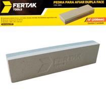 Pedra de Amolar Faca Dupla Face para Afiar Lâminas Facas Canivete Formões Cutelarias Tesouras 6 " e 8 Polegadas Ferramenta de Marca Profissional - Fertak Tools