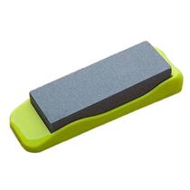 Pedra De Amolar Facas Com Base De Borracha Antiderrapante