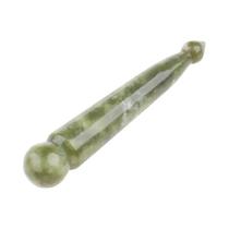 Pedra De Jade Natural Gua Sha, Bastão De Massagem Facial E Ocular, Varinha De Acupuntura, Cura,