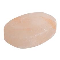 Pedra de massagem Pure Himalayan Salt Works Flat Oval Rosa Pedra de massagem Pure Himalayan Salt Works Flat Oval Rosa
