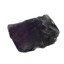 Pedra de Obsidiana Negra Bruta - Mandala de Luz
