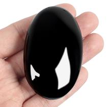 Pedra de Palma de Obsidiana Orientrea Cristal de Cura Lisa Pedra de Palma de Obsidiana Orientrea Cristal de Cura Lisa