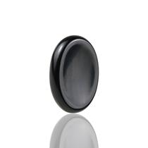 Pedra de Preocupação Nvzi Obsidiana Negra Oval para Palma Pedra de Preocupação Nvzi Obsidiana Negra Oval para Palma