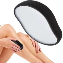 Pedra Depiladora Cristal Magico Indolor Esfoliante Tira Remove Pelo Corpo Rosto Braço Perna Reutilizavel Higiene