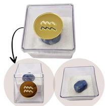 Pedra Do Signo Libra Citrino Box Acrílico