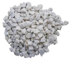 Pedra Dolomita seixo para decoração, vasos, jardins, aquários Branca 15 kilos N0 pedrisco Gold Plant
