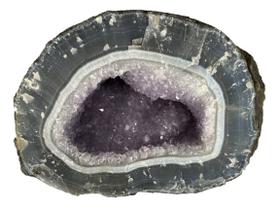 Pedra Geodo Ametista 10,86kg Não Polido Bruto Natural - USCONNECT