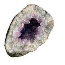 Pedra Geodo Ametista 2,340kg 9 x 17 x 10,5cm Não Polida - USCONNECT