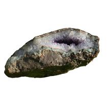 Pedra Geodo Ametista 2,940 kg NÃO POLIDA