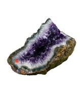 Pedra Geodo Ametista 6,34kg 13 X 26 X 27cm Não Polido