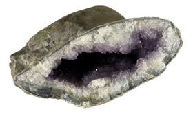Pedra geodo ametista Não Polido 7,22kg - USCONNECT
