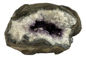 Pedra Geodo Ametista Natural 7,24kg Proteção paz vitalidade e espiritualidade