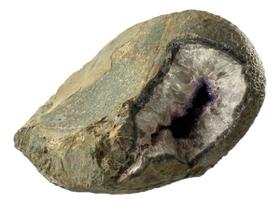 Pedra geodo ametista paz proteção Bruta 18,58kg