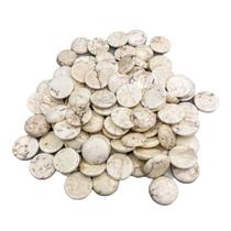 Pedra Howlita Bege - Cabochão (24mm / 10 peças) pedras naturais Pedra Howlita Bege - Cabochão (24mm / 10 peças) pedras naturais